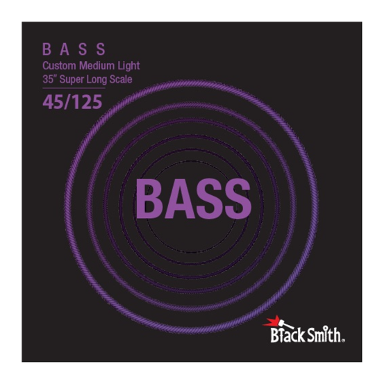 Blacksmith Bass 45-125 Extra Long húrkészlet