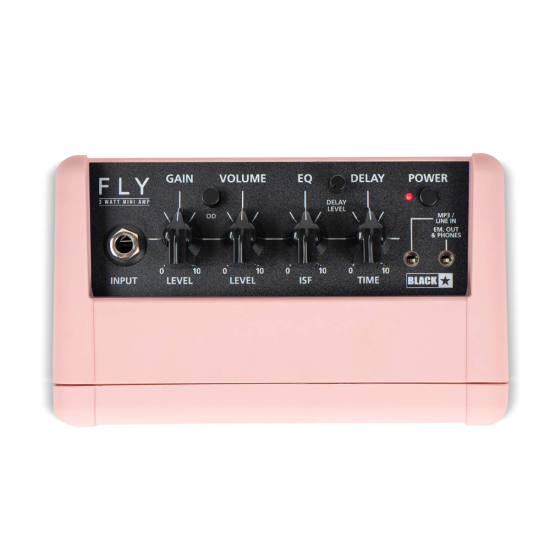 Blackstar Fly 3 Bass Pink 3W mini elemes basszusgitár kombó