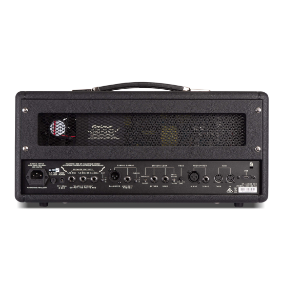 Blackstar St. James 100H 100W erősítő fej