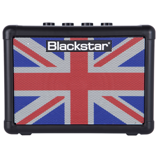 Blackstar Fly 3 Union Jack Black 3W mini elemes gitárkombó