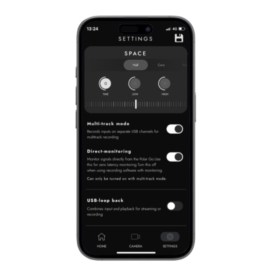 Blackstar Polar GO hangkártya