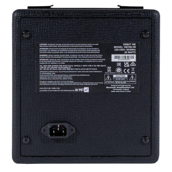 Blackstar Debut 10E Black gitárerősítő kombó
