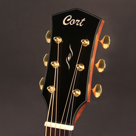 Cort Gold A6 Bocote elektro-akusztikus gitár tokkal
