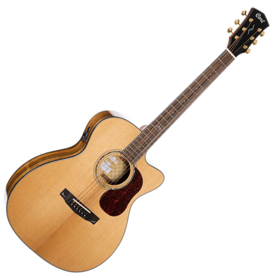 Cort Gold OC6 Bocote elektro-akusztikus gitár tokkal