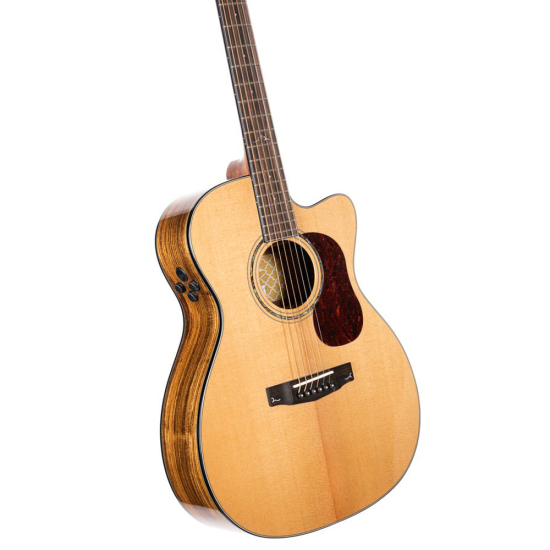 Cort Gold OC6 Bocote elektro-akusztikus gitár tokkal