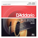 D'addario EJ12 80/20 bronz 13-56