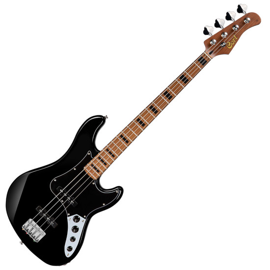 Cort GB64JJ BK 4-húros elektromos basszusgitár 