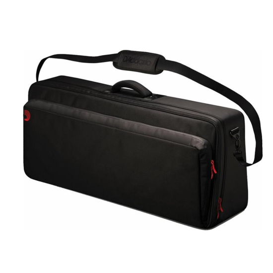 D'addario PW-BLPBT-02 Backline Pedalboard Transporter tok