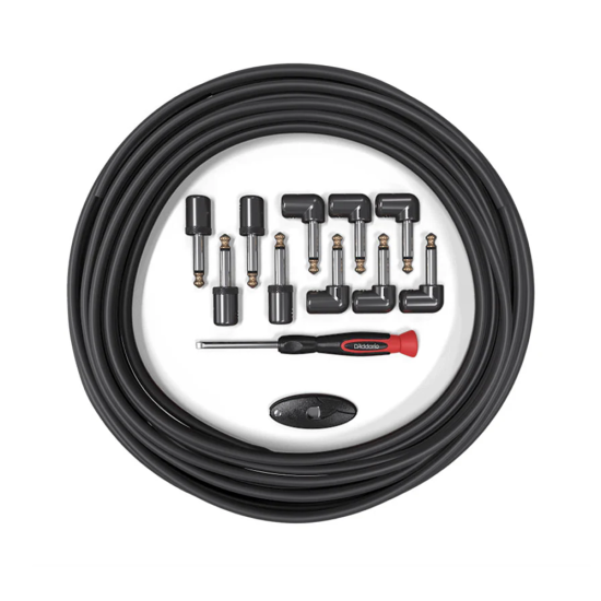 D'Addario PW-GPKIT-50 DIY Solderless Instrument Cable Kit
