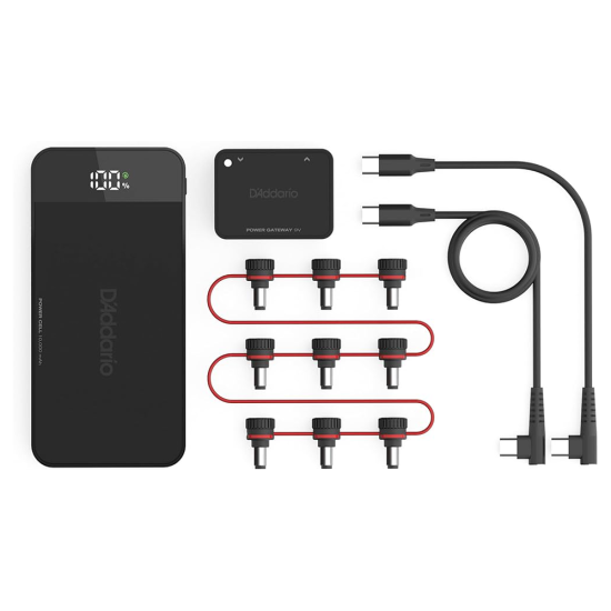 D'Addario PW-XPNDPPBK-01E XPND Pedal Power Battery Kit