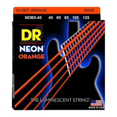 DR Strings NOB5-45 húrkészlet 45-125