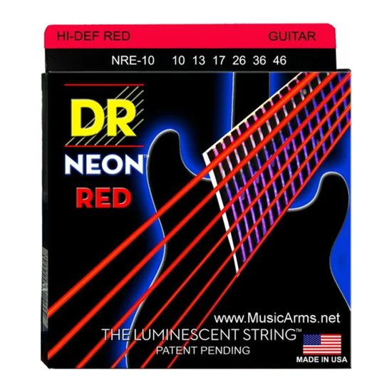 DR Strings NRE-10 húrkészlet 10-46