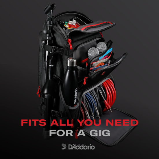 D'addario Equipment Backline Transport Solo hátizsák