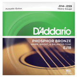 D'addario EJ18 Phosphor bronz 14-59