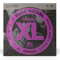 D'addario EPN120 Pure Nickel 09-41 Super Light