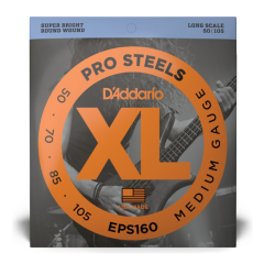 D'addario EPS160 Pro Steel 50-105 basszusgitár húr