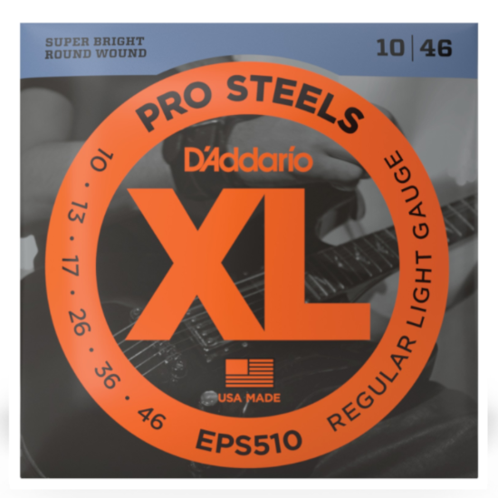 D'addario EPS510 Pro Steel 10-46 Regular Light