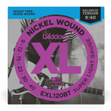 D'addario EXL120BT Nickel 09-40 Super Light Banalced Tension