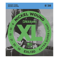 D'addario EXL130 Nickel 08-38 Extra Super Light