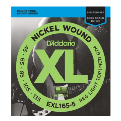 D'addario EXL165-5 45-135 basszusgitár húr
