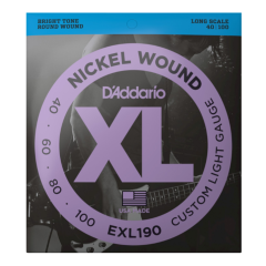 D'addario EXL190 40-100 basszusgitár húr