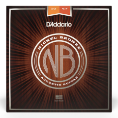 D'addario NB Nickel Bronz 10-47 akusztikus gitárhúr