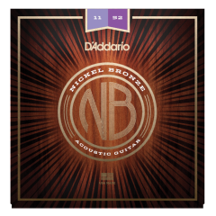 D'addario NB Nickel Bronz 11-52 akusztikus gitárhúr