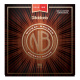 D'addario NB Nickel Bronz 13,5-56BT akusztikus gitárhúr