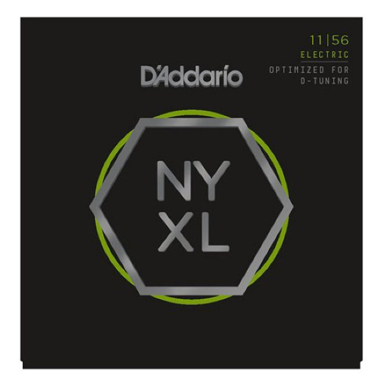 D'addario NYXL 11-56 Medium Top/Extra Heavy Bottom