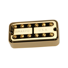 DiMarzio DP294FGBK PAF'Tron Bridge - Gold Cover with Black Insert