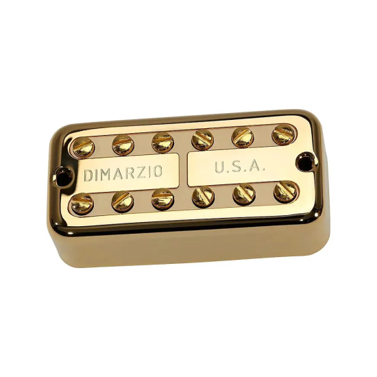 DiMarzio DP294FGCR PAF'Tron Bridge - Gold Cover with Cream Insert