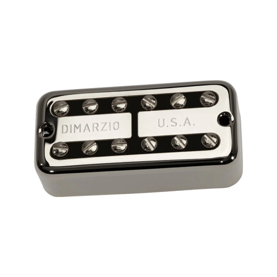 DiMarzio DP292FNBK New'Tron Bridge - Nickel Cover with Black Insert