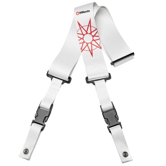 DiMarzio DD2249 ClipLock Jim Root signature fehér