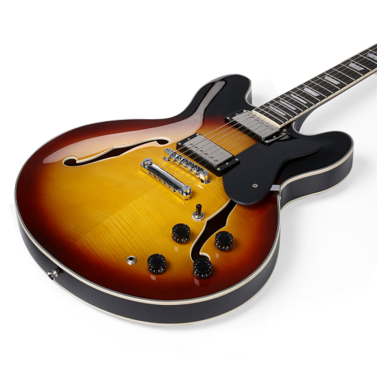Donner DJP-1000 Sunburst jazzgitár