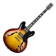 Donner DJP-1000 Sunburst jazzgitár