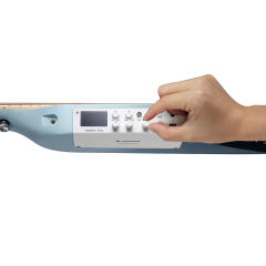 Donner Hush-I Pro Hawaiian Blue silent gitár