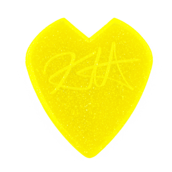 Dunlop 47RKH3NYN Kirk Hammet Yellow Sparkle Jazz III