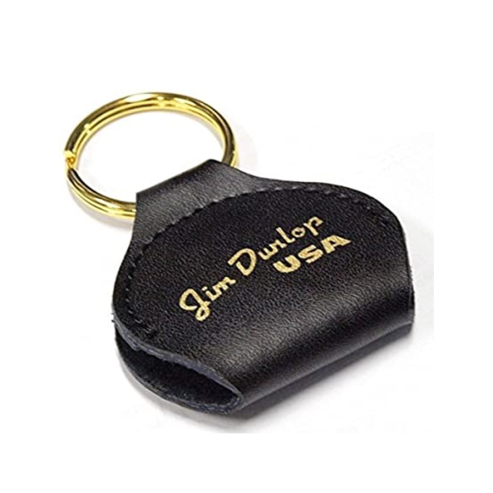 Dunlop 5200 Bőr pengetőtartó kulcskarikával