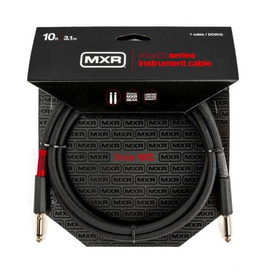 Dunlop MXR DCIR10 STEALTH hangszerkábel 3m