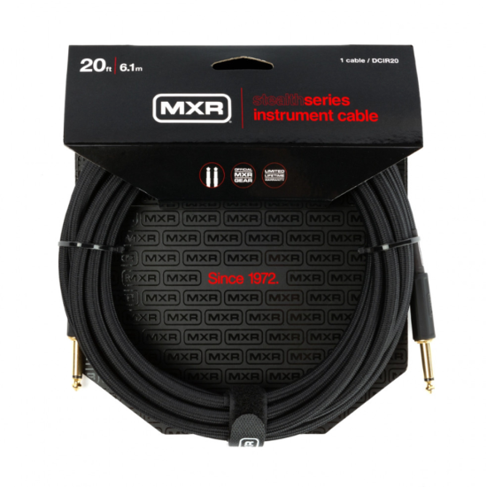 Dunlop MXR DCIR20 STEALTH hangszerkábel 6m