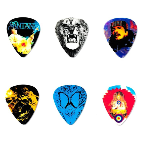 Dunlop SANPT02H Carlos Santana pengető szett díszdobozban - Heavy