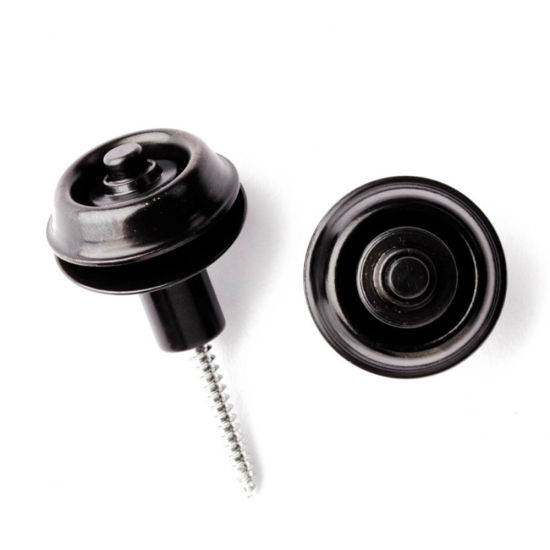 Dunlop SLS1403BK Strap-Lock Dual Design - Fekete