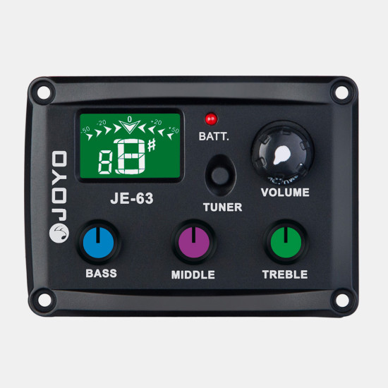 Joyo JE-63-UKE beépíthető ukulele elektronika