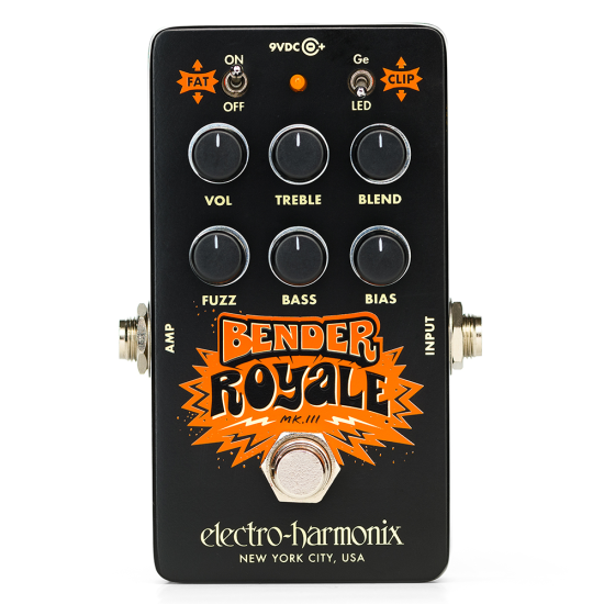 Electro-Harmonix Bender Royale fuzz pedál