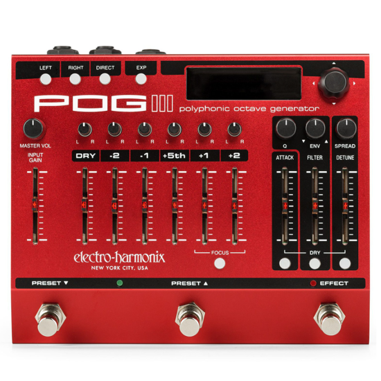Electro-Harmonix POG 3 Octaver pedál