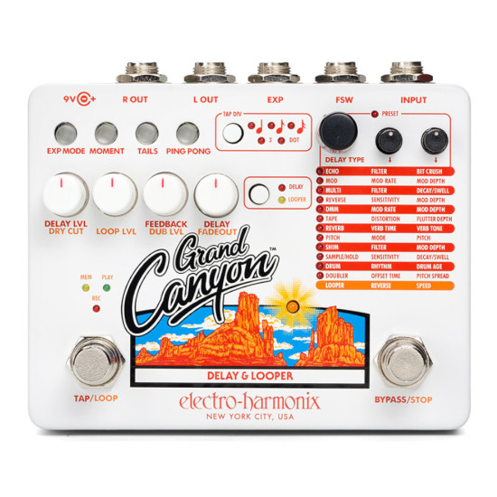 Electro-Harmonix Grand Canyon pedál