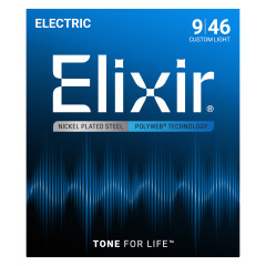 Elixir PolyWeb (12025) 9-46 Custom Light elektromos húrkészlet
