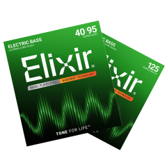 Elixir NanoWeb 40-125 Super Light 5 húros basszusgitár húrkészlet