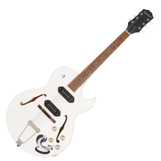 Epiphone George Thorogood "White Fang" Outfit Bone White
