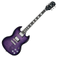 Epiphone SG Modern Figured Purple Burst